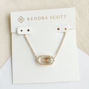Kendra Scott Elisa Necklace & - Dichroic Glass